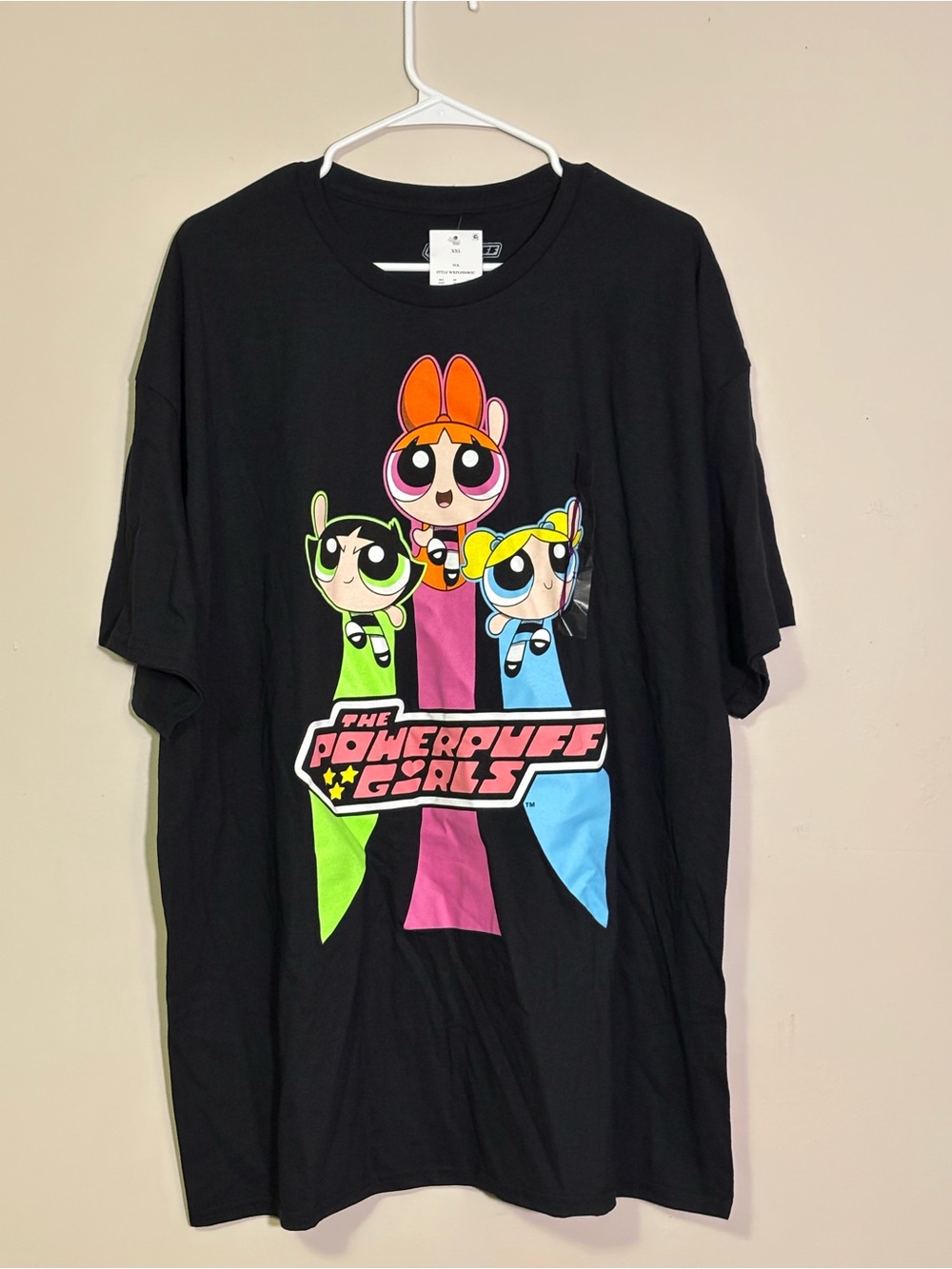 The Powerpuff Girls Black Graphic Tee - Blossoms, Bubbles & Buttercup